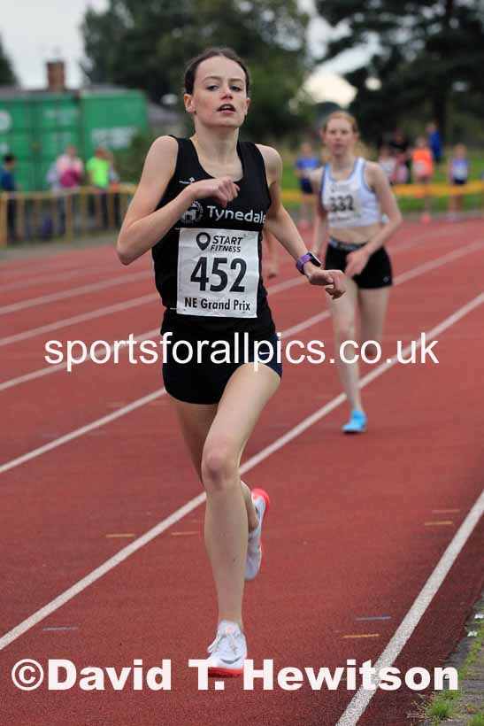 800 metres, 2023 NEGP 6 Monkton.  Photo: David T. Hewitson/Sports for All Pics
